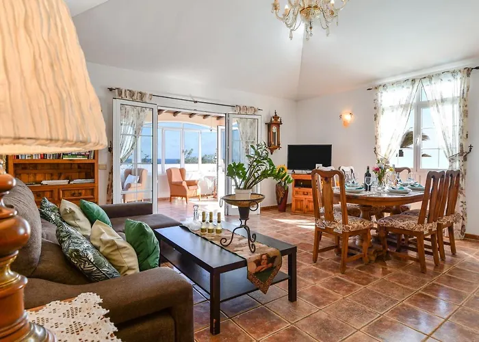 Villa Rustica Con Piscina Privada Tias